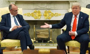 Ông Trump nói đùa về việc Đức tái vũ trang