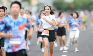 Ái Phương: 'Giải chạy là dịp hội ngộ bạn bè, tìm lại năng lượng'