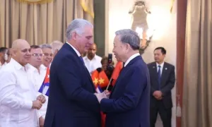 Chủ tịch Cuba cảm ơn sự giúp đỡ của người dân Việt Nam