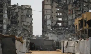 Thành phố lớn nhất Gaza tan hoang trước khi Israel tấn công