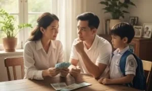 Lương 30 triệu nhưng chi hơn 10 triệu cho con học trường tư