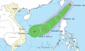 Áp thấp nhiệt đới xuất hiện gần Biển Đông