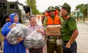 Đường sắt, hàng không vận chuyển miễn phí hàng hóa cứu trợ đến miền Trung